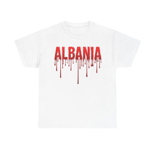 Camiseta unisex de Albania, escudo albanés, bandera, águila, fútbol, aficionado, deporte