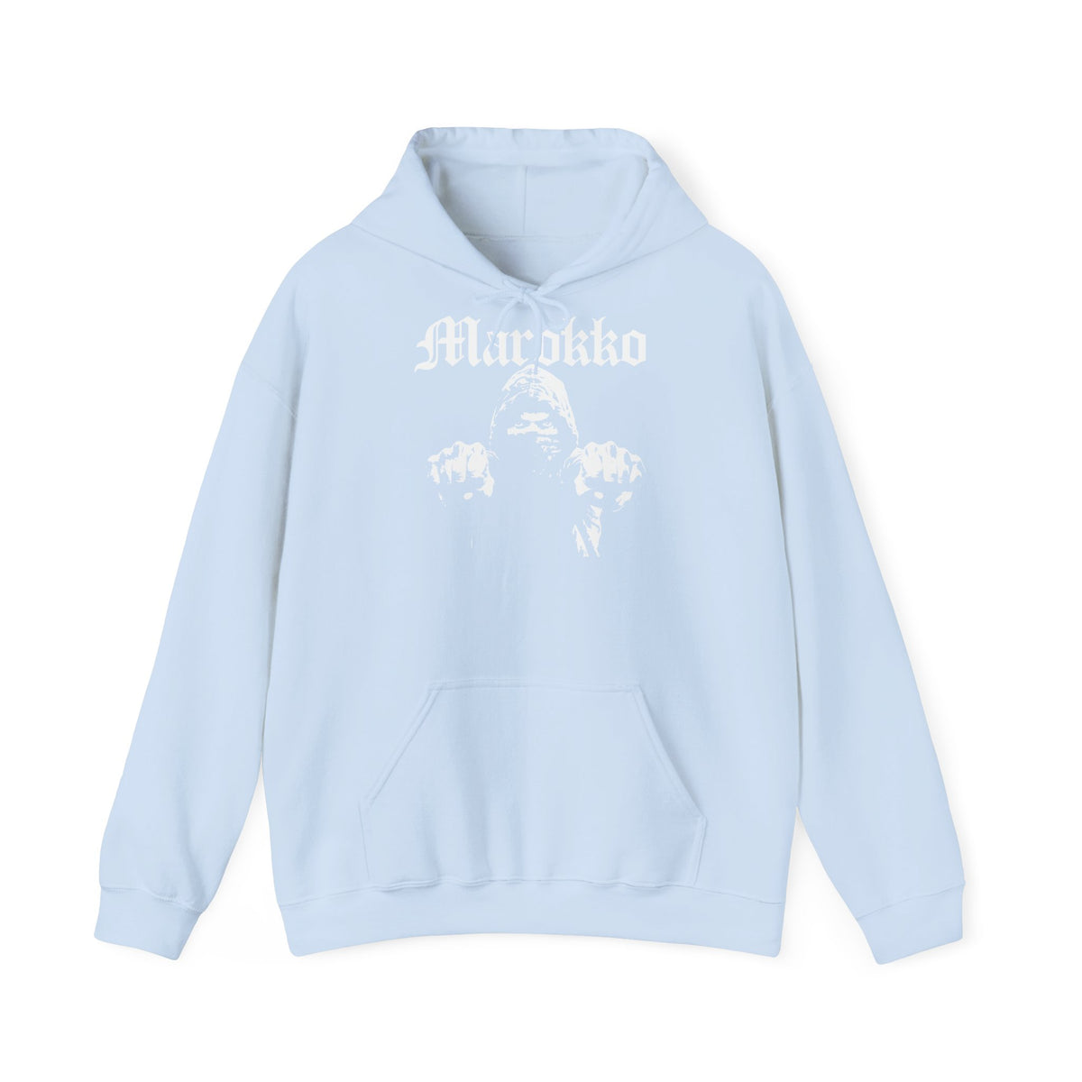 Stemma del Marocco Bandiera del Marocco Orgoglio Tifoso di calcio Sport Idea regalo - Felpa con cappuccio unisex