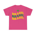 Brazil Brasilien Wappen Flagge Sport Fan Fußball Geschenkidee - Unisex T-Shirt