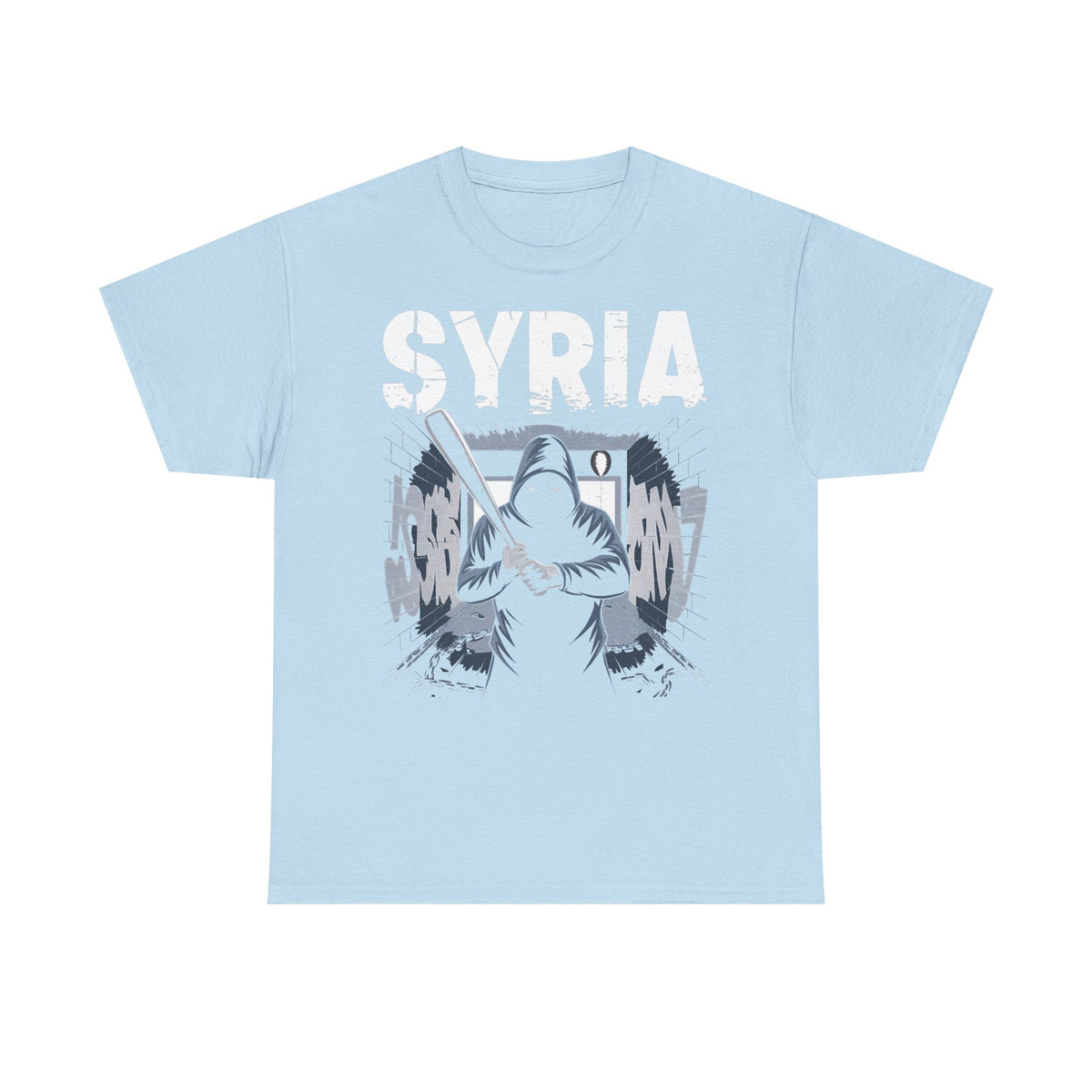Syria Syrien Hooligan Wappen Flagge Heimat Sport Fußball Fan Geschenkidee - Unisex T-Shirt