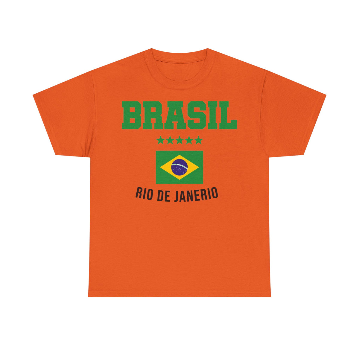 Brazil Brasilien Wappen Flagge Sport Fan Fußball Geschenkidee - Unisex T-Shirt