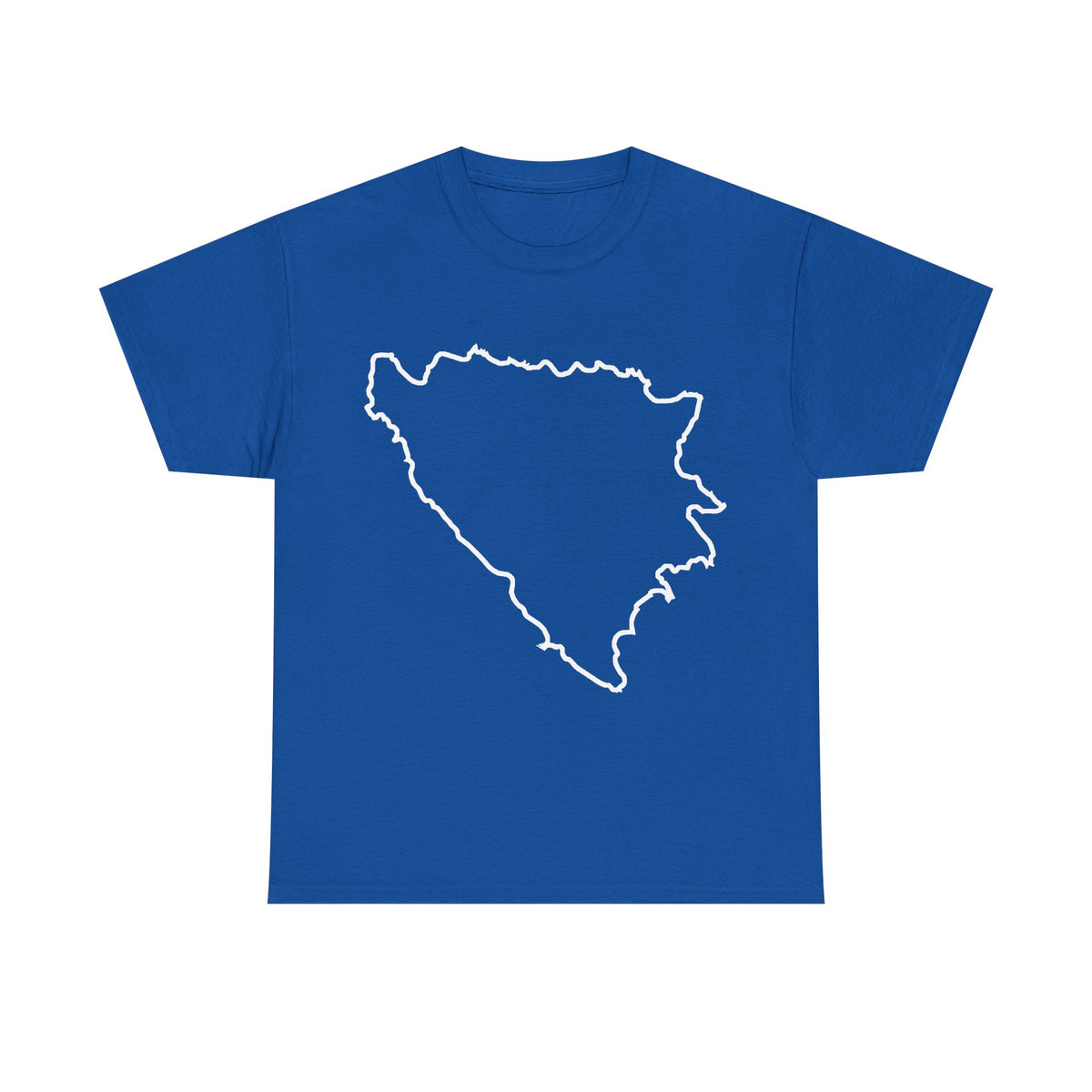 Bosnia Wappen Flagge Stolz Heimat Fußball fan Geschenkidee - Unisex T-Shirt