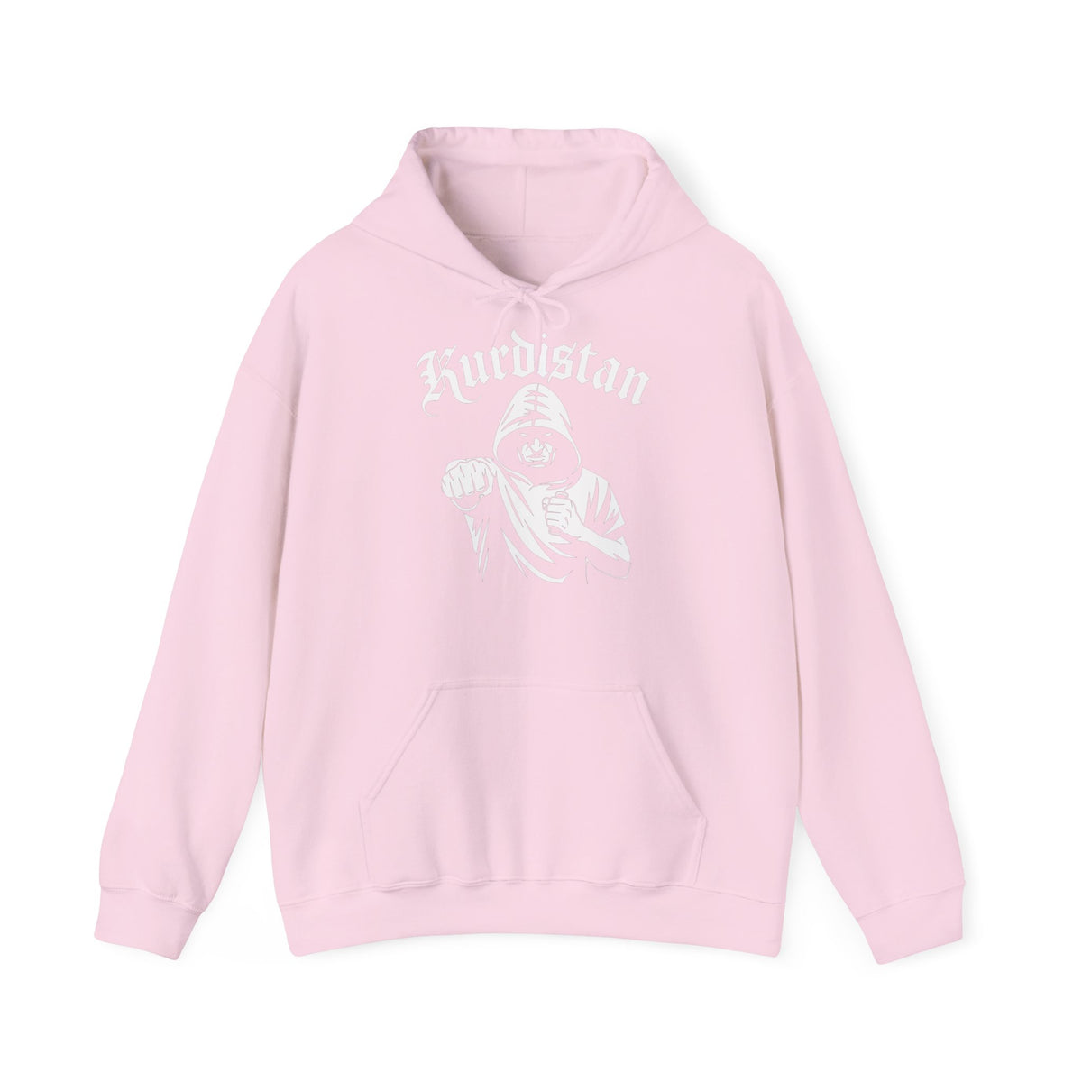 Kurdistan hooligan patria orgoglio stemma bandiera sport calcio tifoso regalo - Felpa con cappuccio unisex