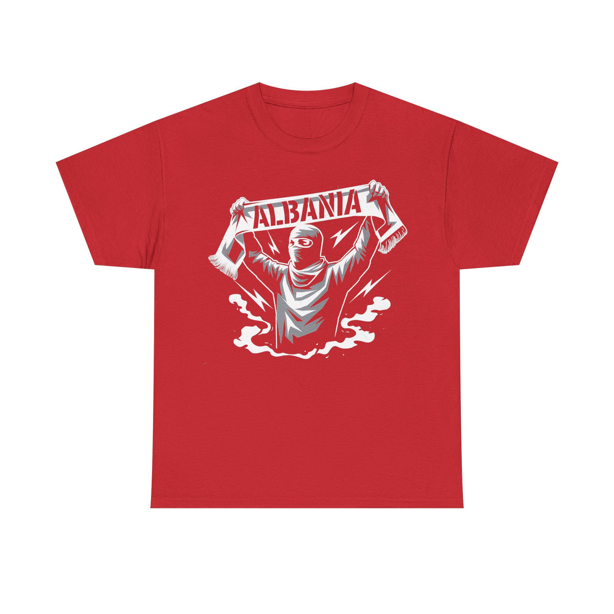 Albania Hooligan Wappen Shqiptar Flagge Adler Fußball Fan Sport - Unisex T Shirt