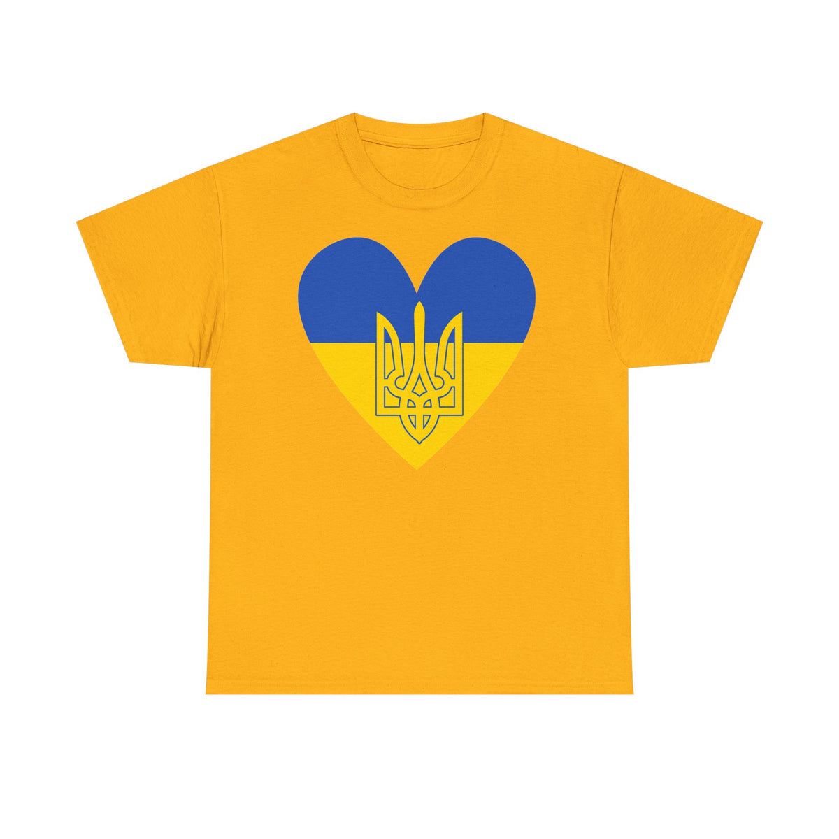 Bandera de Ucrania escudo idea de regalo afición al deporte moda vintage - Camiseta unisex