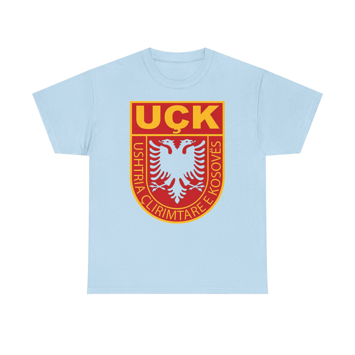 Albanie blason shqiponja drapeau albanais football fan sport T-shirt unisexe