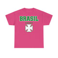 Brazil Brasilien Wappen Flagge Sport Fan Fußball Geschenkidee - Unisex T-Shirt