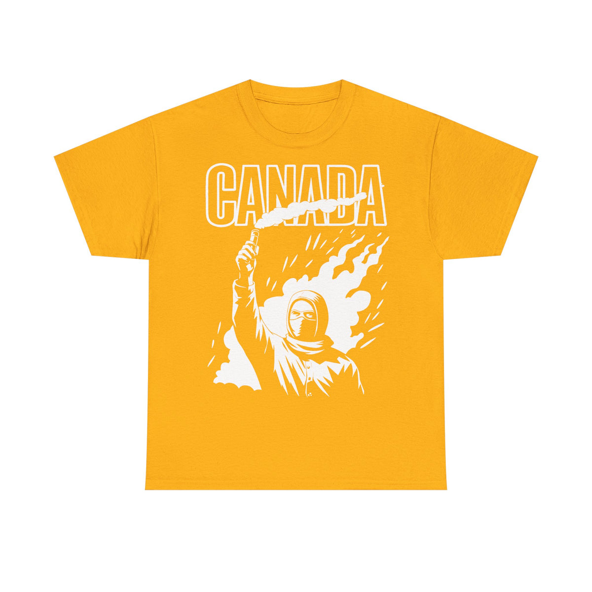 Canada Kanada Hooligan Wappen Flagge Fan Sport Fußball Geschenkidee - Unisey T-Shirt