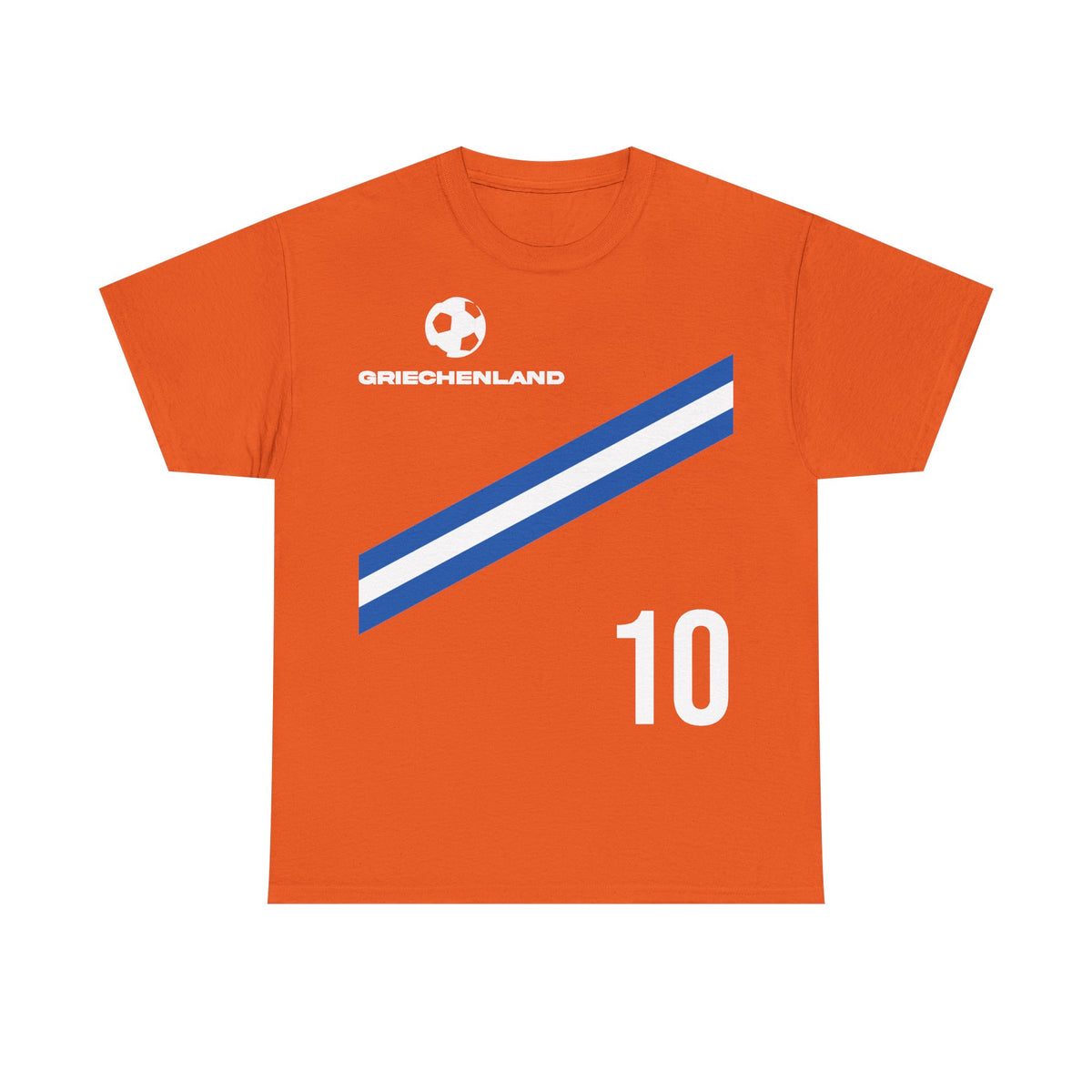 Grecia Grecia Bandera Escudo Patria Fútbol Deporte Aficionado Idea de regalo - Camiseta unisex