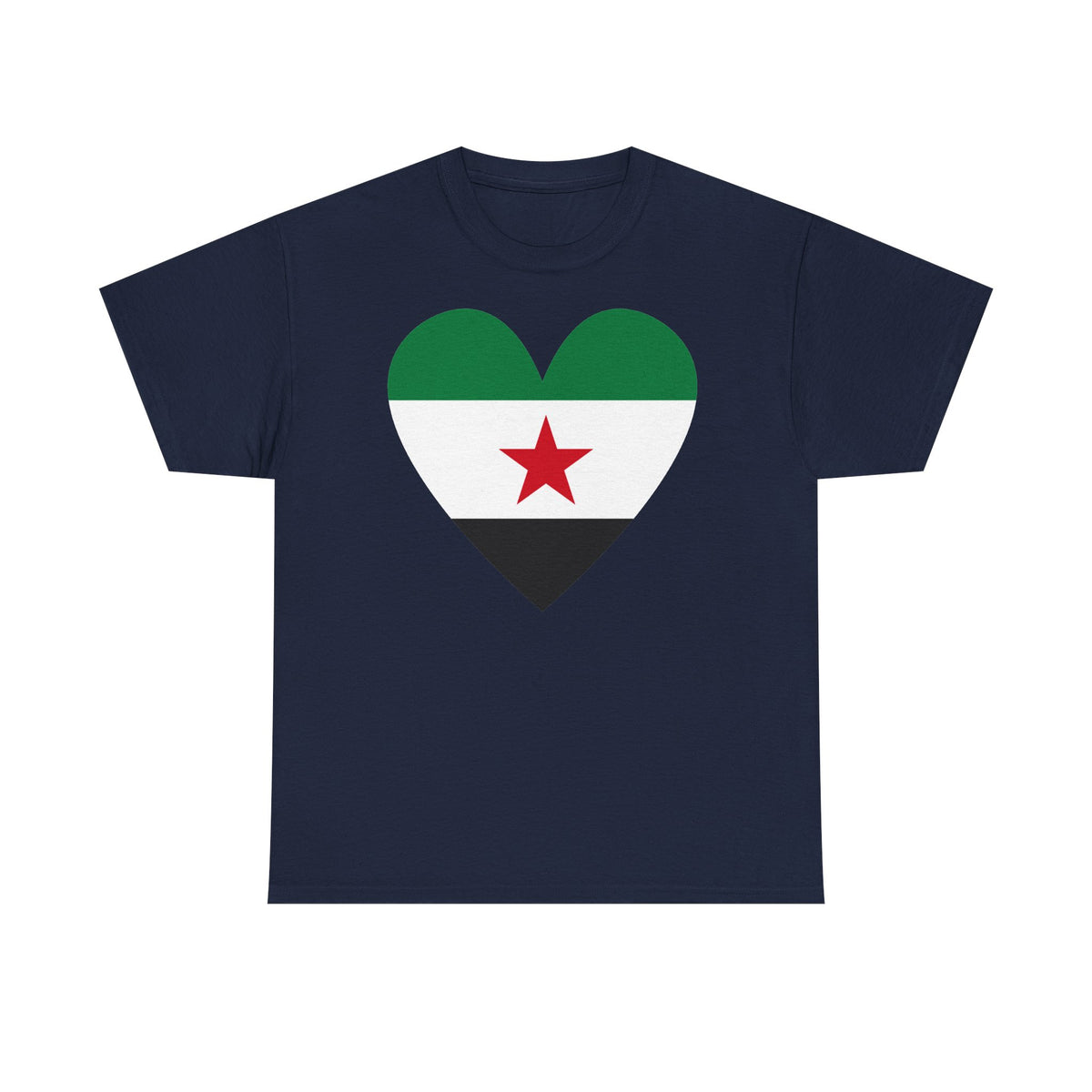 Syria Syrien Wappen Flagge Heimat Sport Fan Geschenkidee - Unisex T-Shirt