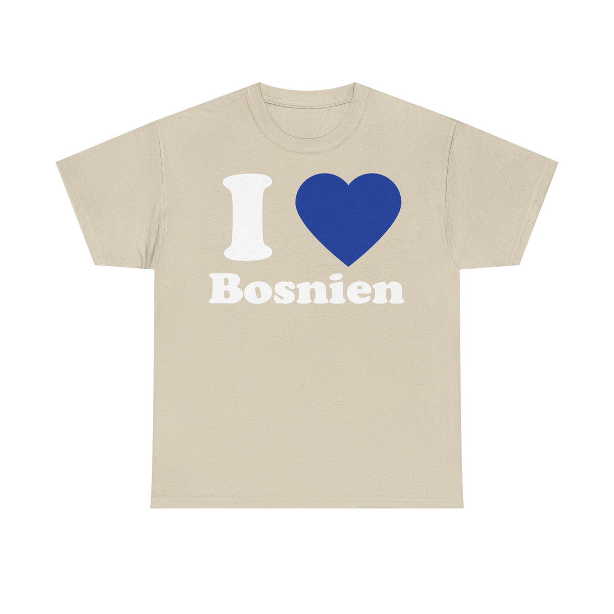 Bosnia Wappen Flagge Stolz Heimat Fußball fan Geschenkidee - Unisex T-Shirt