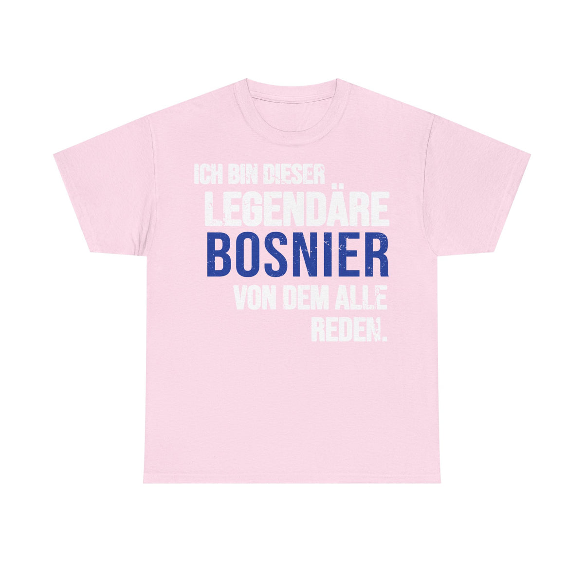 Bosnia Wappen Flagge Stolz Heimat Fußball fan Geschenkidee - Unisex T-Shirt