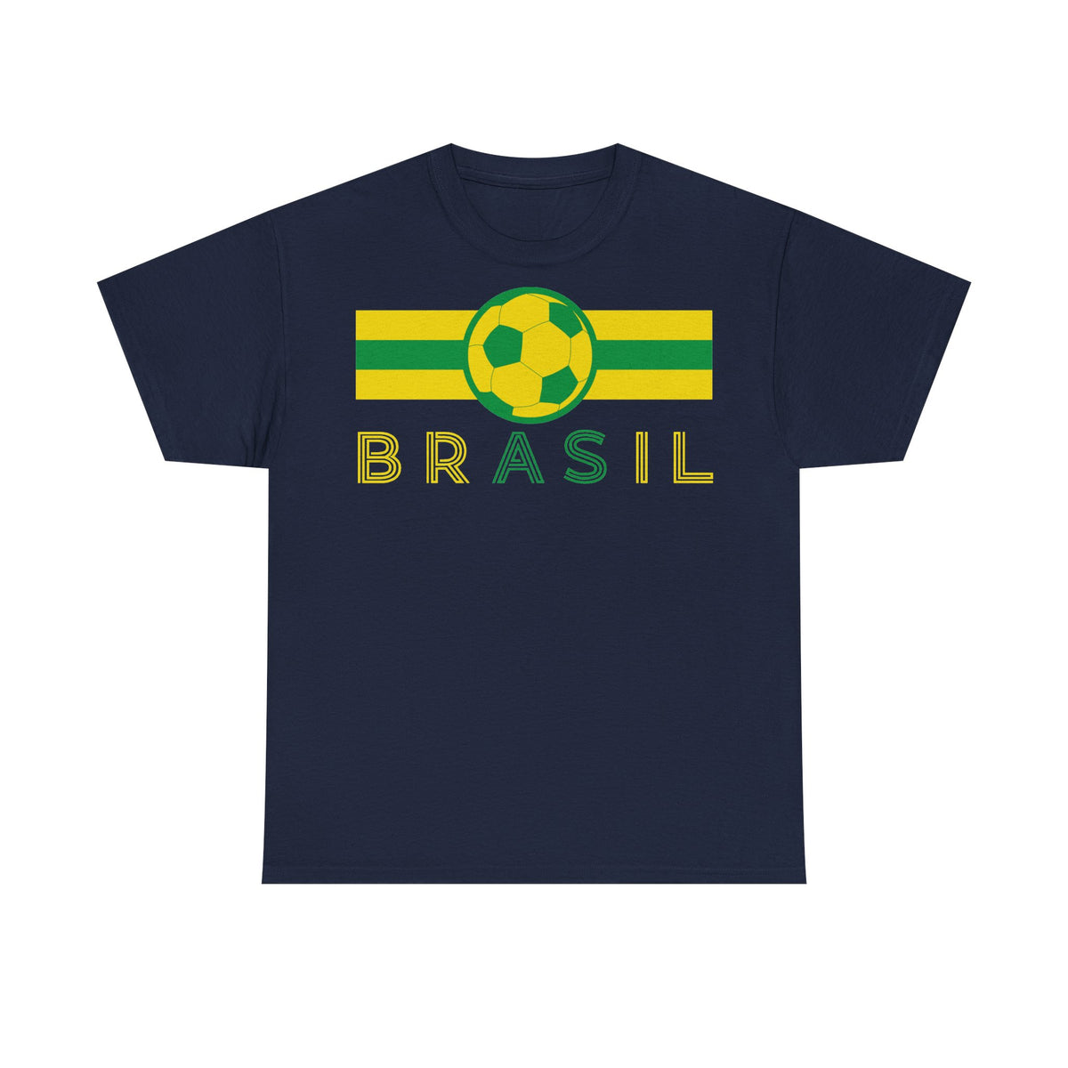 Brazil Brasilien Wappen Flagge Sport Fan Fußball Geschenkidee - Unisex T-Shirt