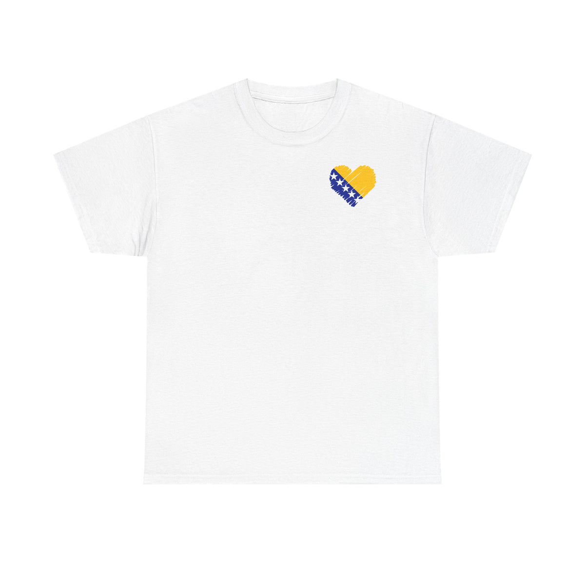 Bosnia escudo bandera orgullo patria aficionado al fútbol idea de regalo - Camiseta unisex