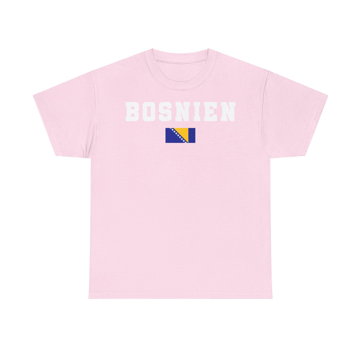 Bosnia Wappen Flagge Stolz Heimat Fußball fan Geschenkidee - Unisex T-Shirt