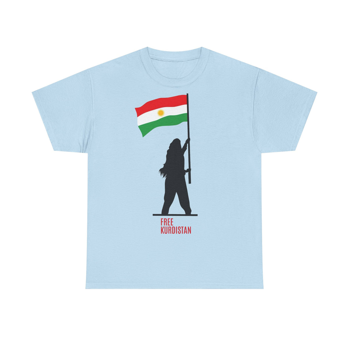 Kurdistan Flagge Azadi Newroz - Unisex T-shirt