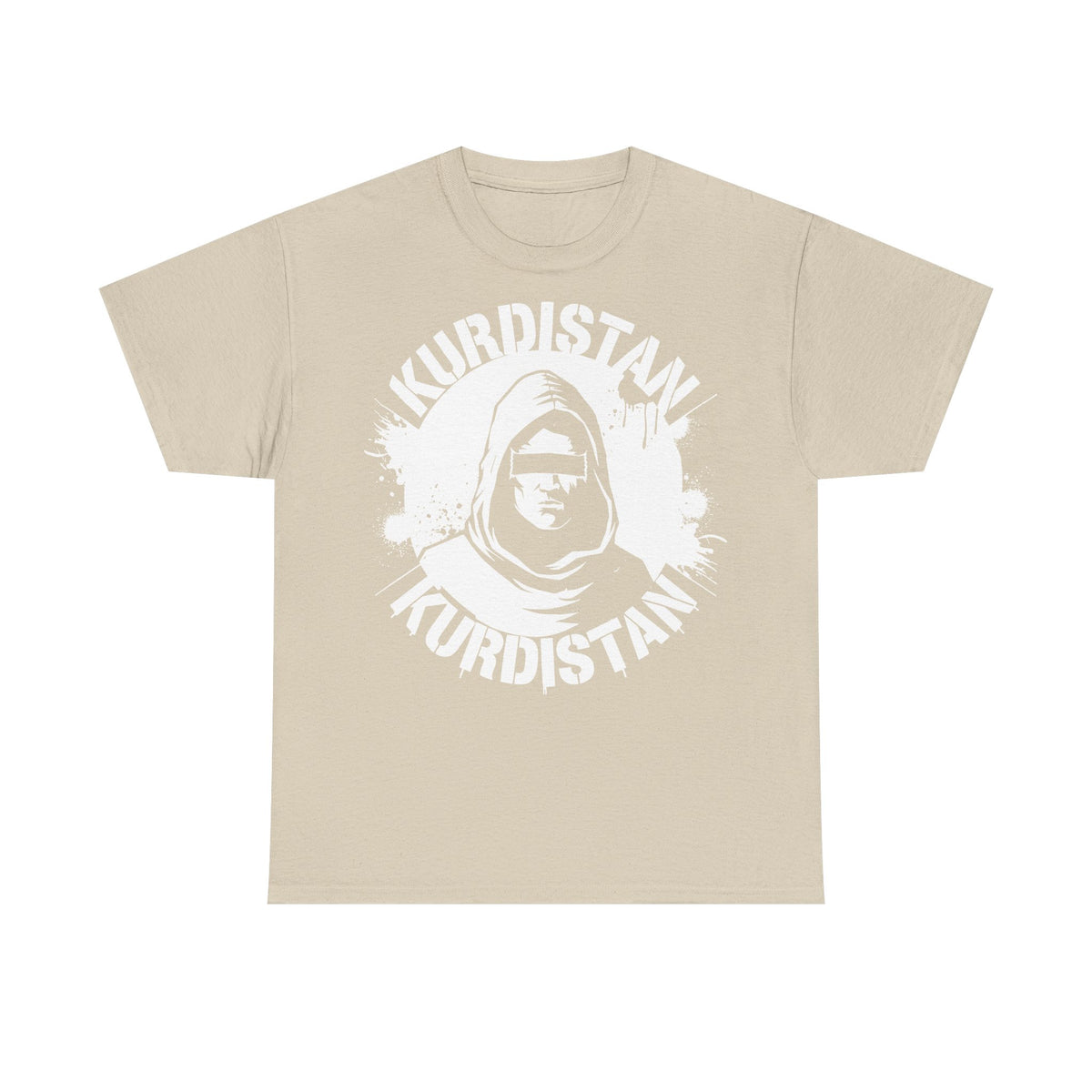 Camiseta unisex con escudo, bandera y regalo para los aficionados del Kurdistán: Azadi, patria
