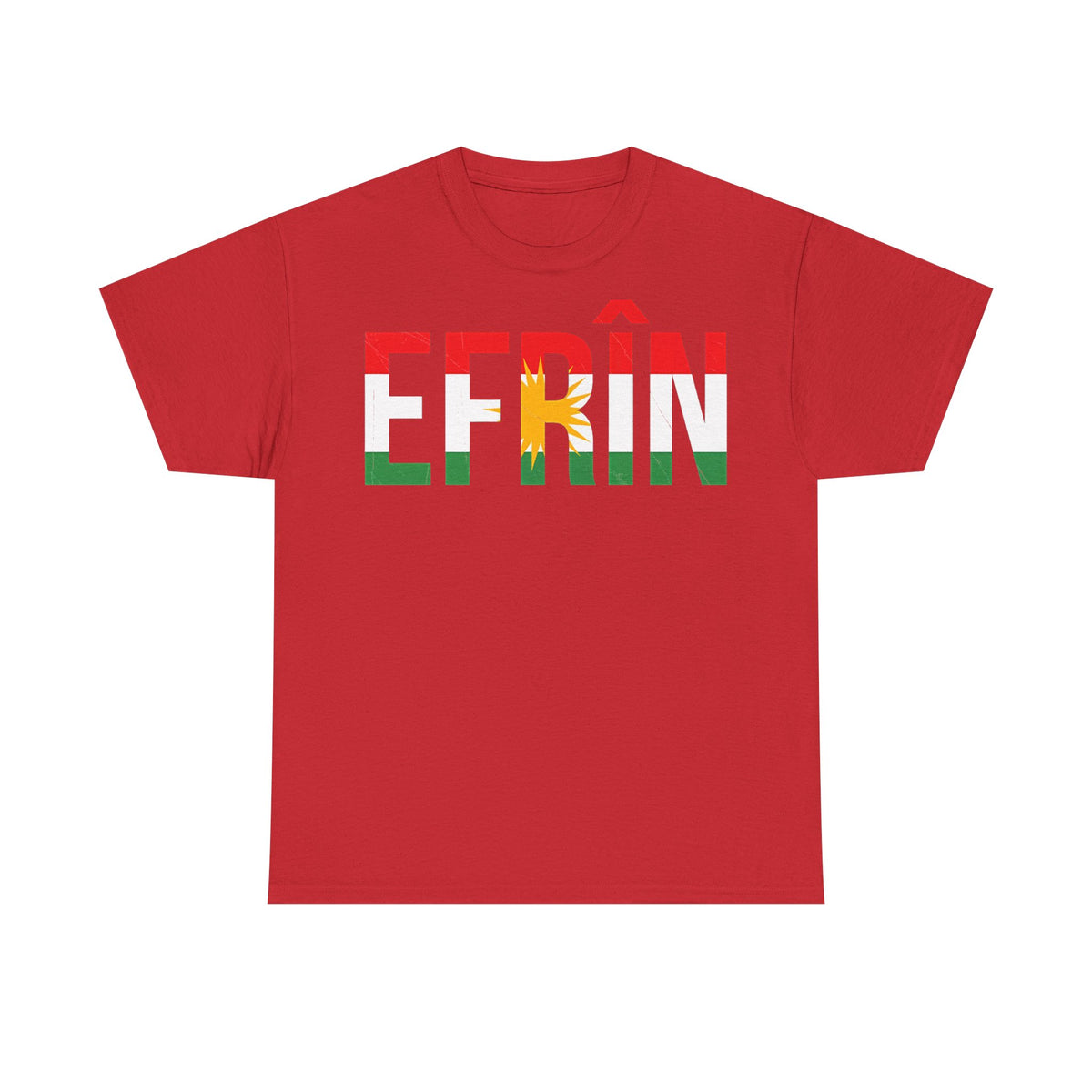Kurdistán Azadi Escudo Bandera Patria Newroz Regalo - Camiseta unisex