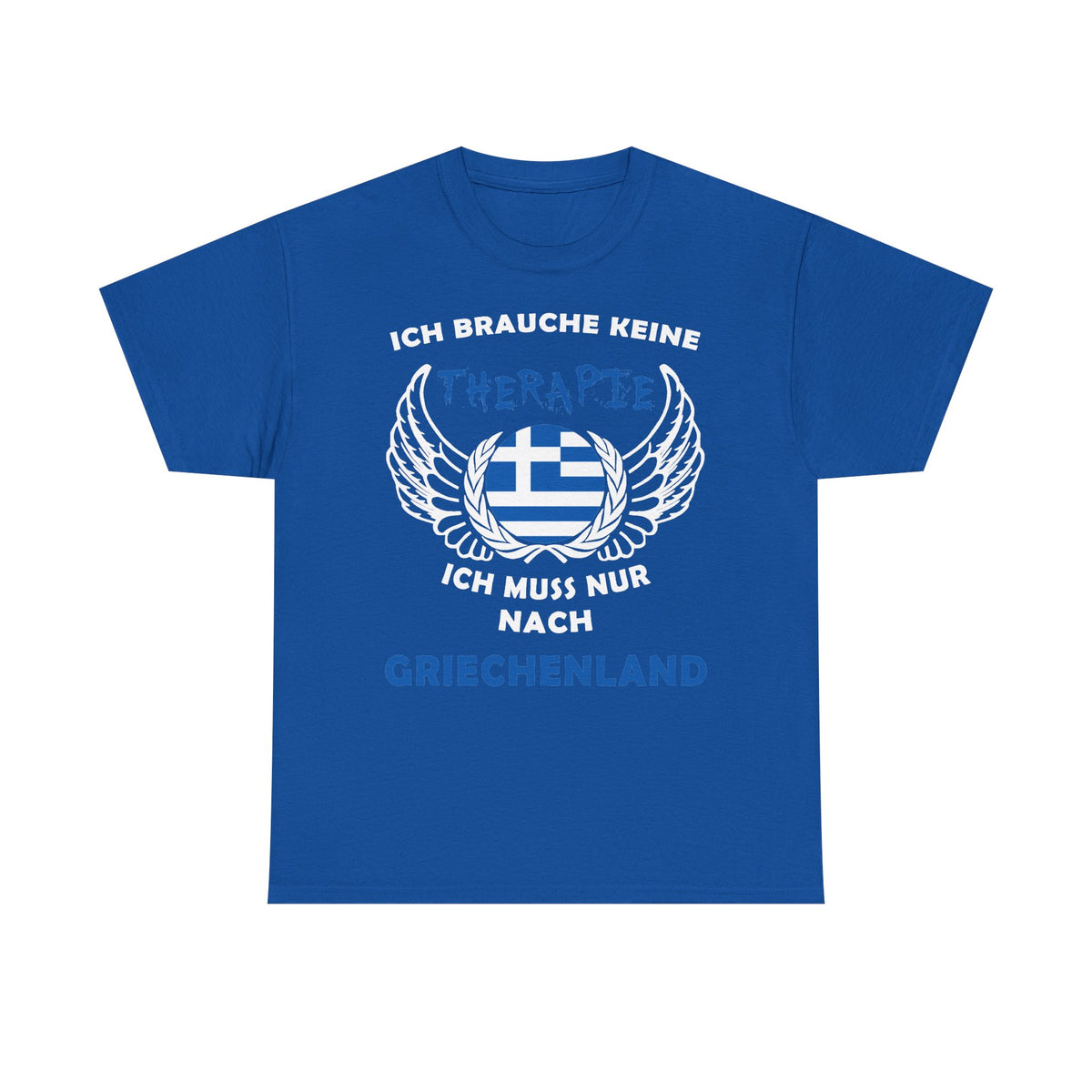 Grecia Grecia Bandera Escudo Patria Fútbol Deporte Aficionado Idea de regalo - Camiseta unisex
