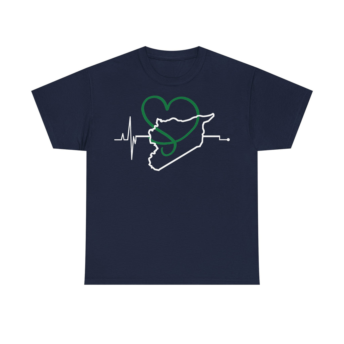 Syria Syrien Wappen Flagge Heimat Sport Fan Geschenkidee - Unisex T-Shirt