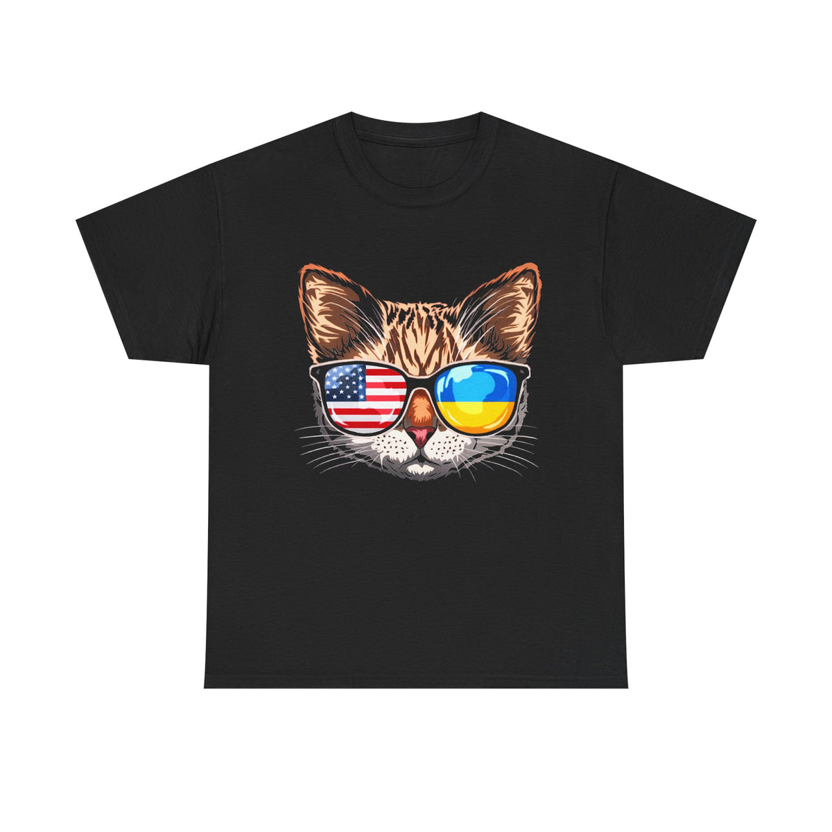 Bandera de Ucrania escudo idea de regalo afición al deporte moda vintage - Camiseta unisex