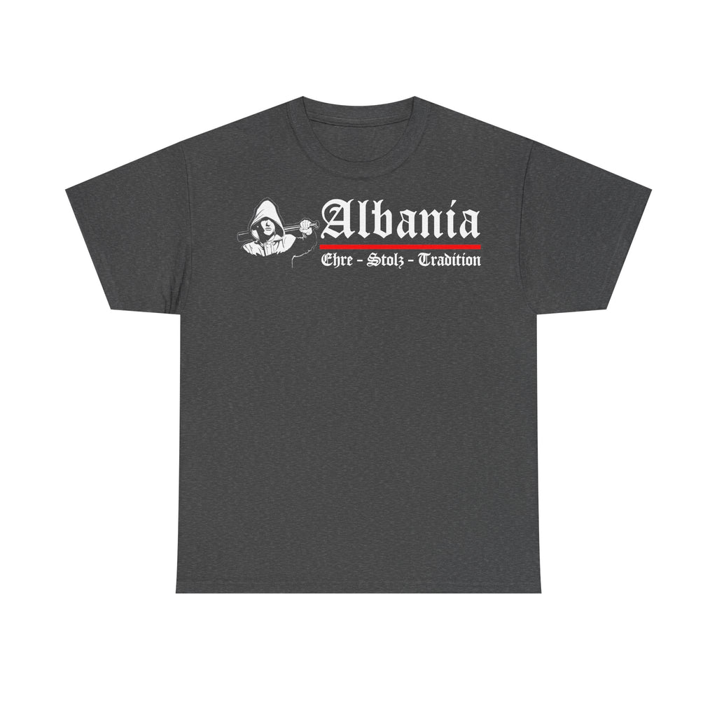 Albania Wappen Shqiptar Flagge Adler Fußball Fan Sport Unisex T Shirt