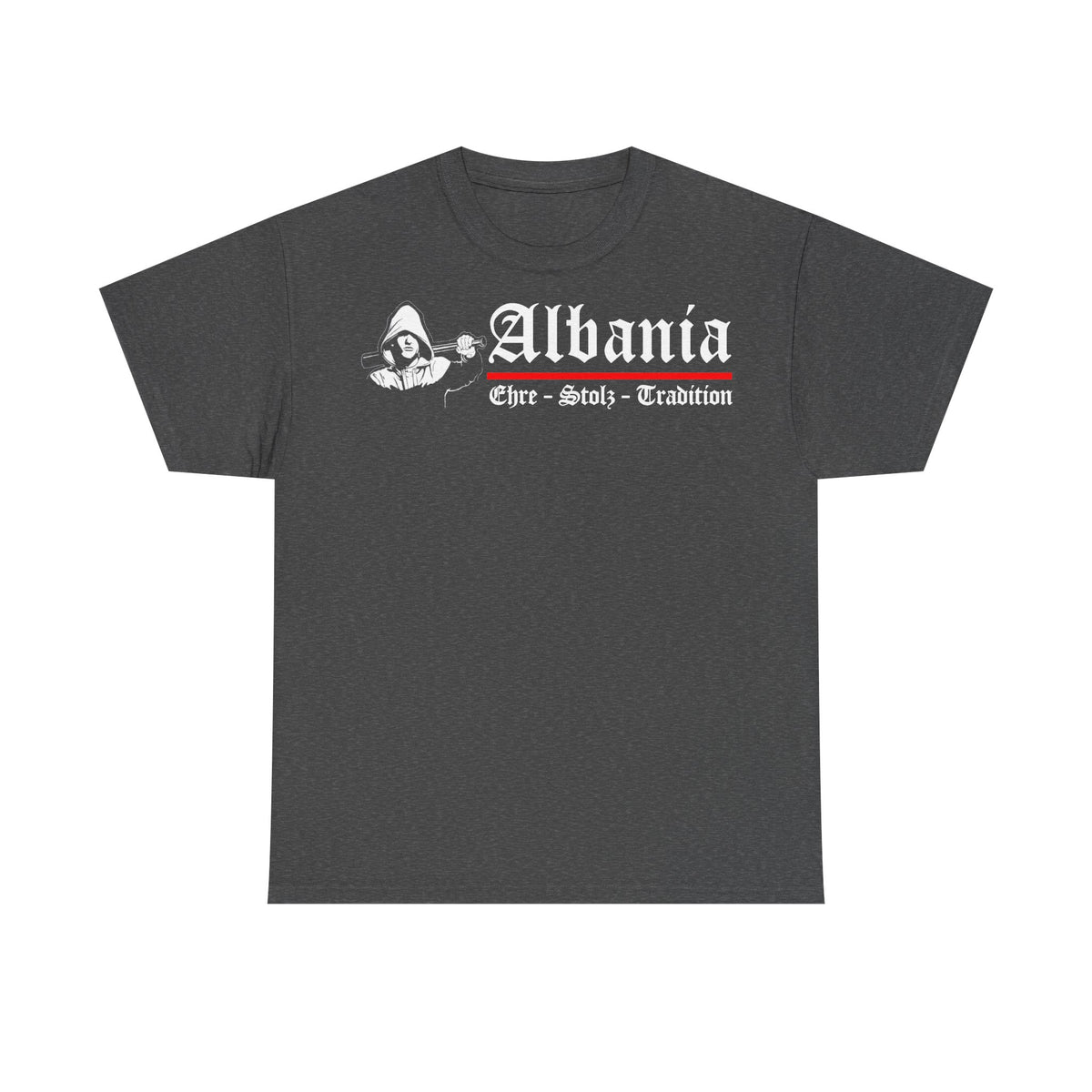 Albania Wappen Shqiptar Flagge Adler Fußball Fan Sport Unisex T Shirt