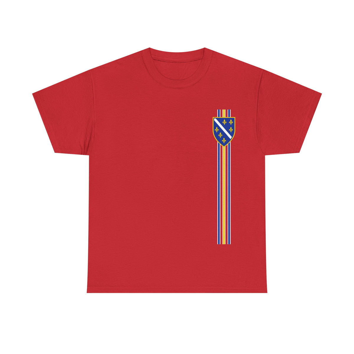 Bosnia escudo bandera fútbol deporte fan idea de regalo - Camiseta unisex