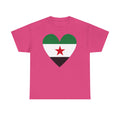 Syria Syrien Wappen Flagge Heimat Sport Fan Geschenkidee - Unisex T-Shirt