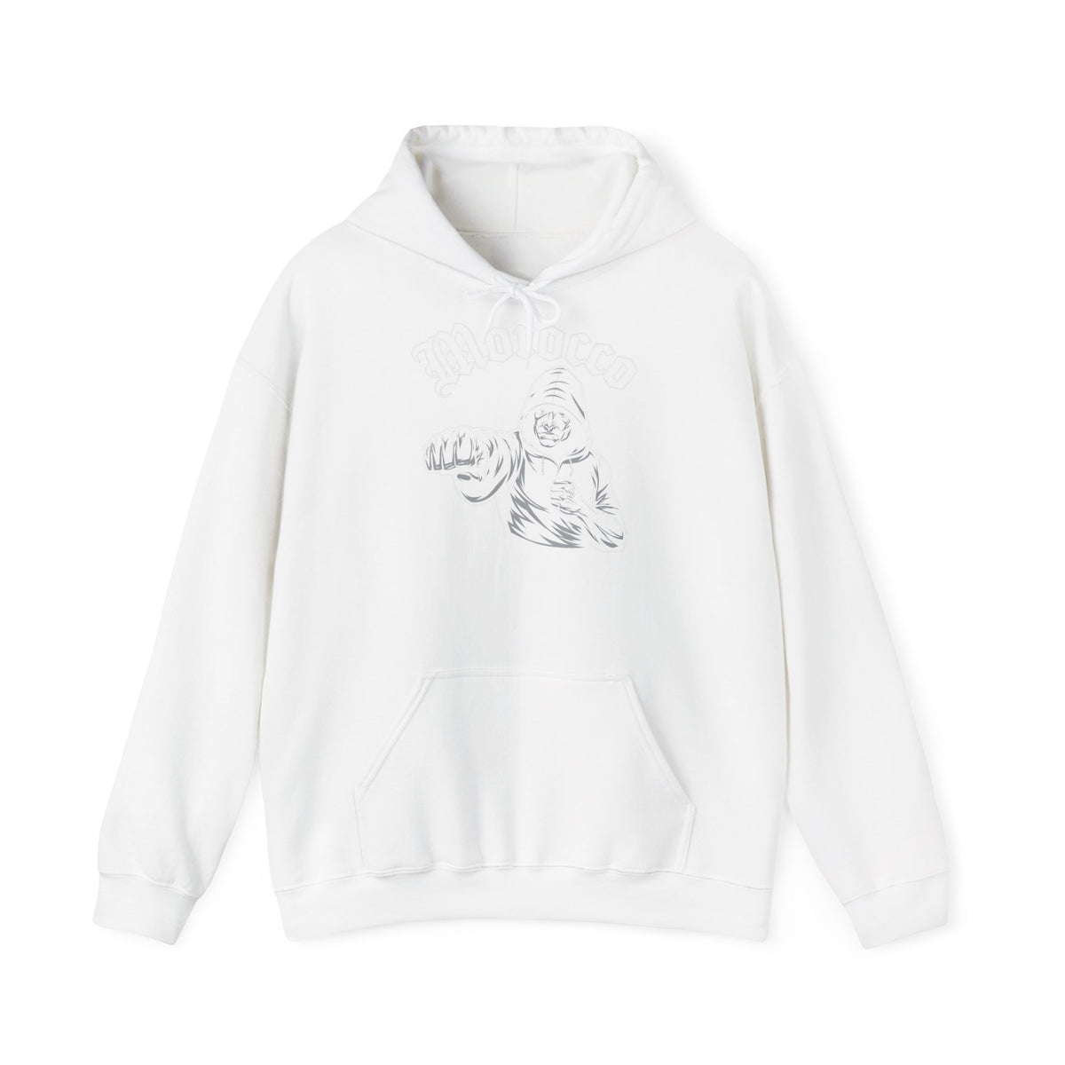 Stemma hooligan del Marocco, bandiera del Marocco, tifoso di calcio, sport, idea regalo - Felpa con cappuccio unisex