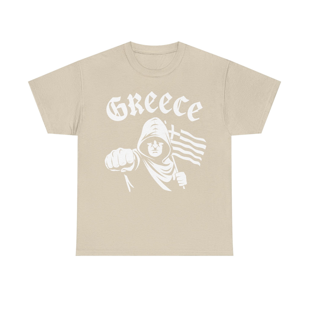 Grecia Grecia hooligan bandera escudo patria fútbol deporte aficionado idea de regalo - camiseta unisex