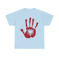 Albania DNA Handabdruck Flagge Adler - Unisex T-Shirt