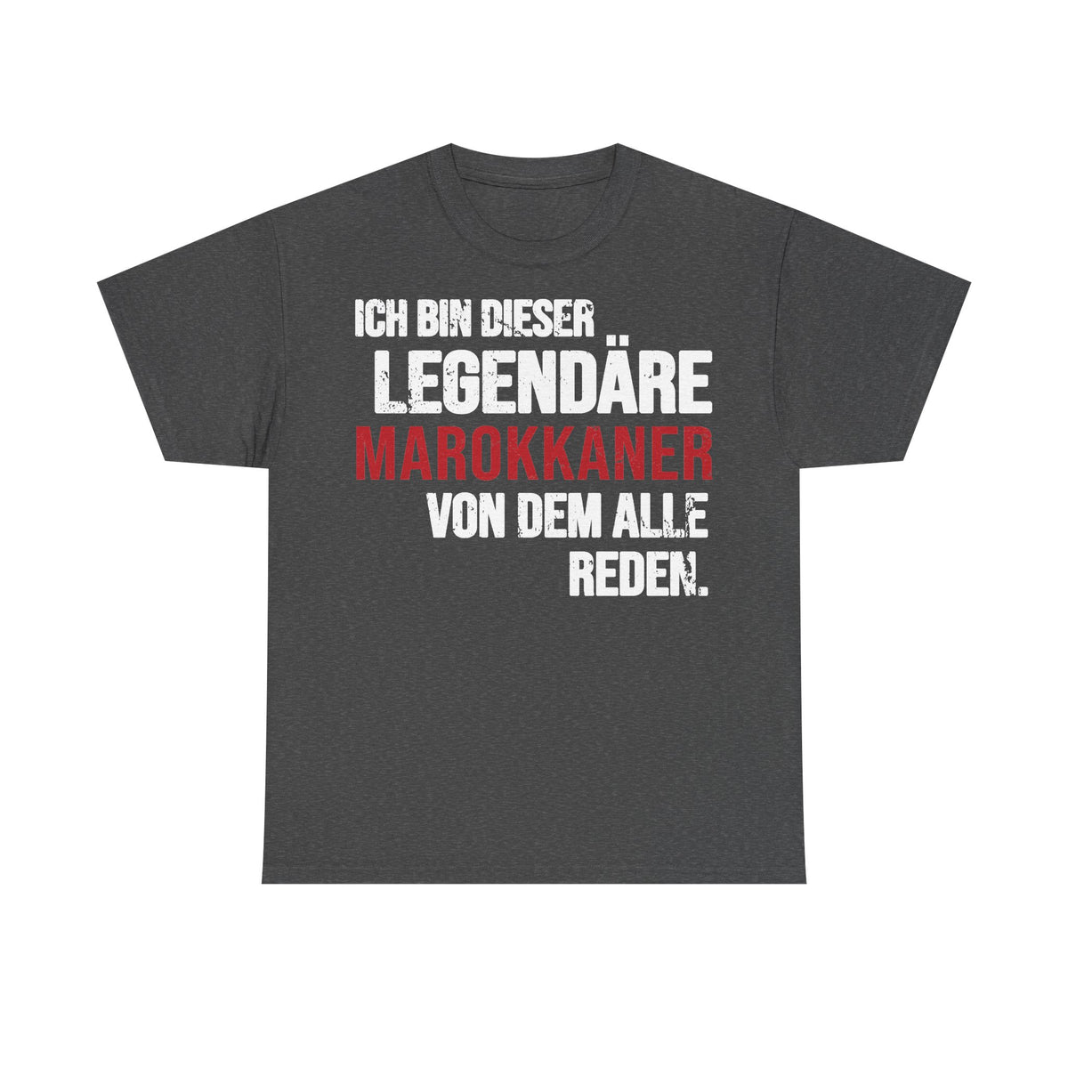 Marokko Wappen Morocco Flagge Stolz Fußball Fan Sport FGeschenkidee - Unisex T-Shirt