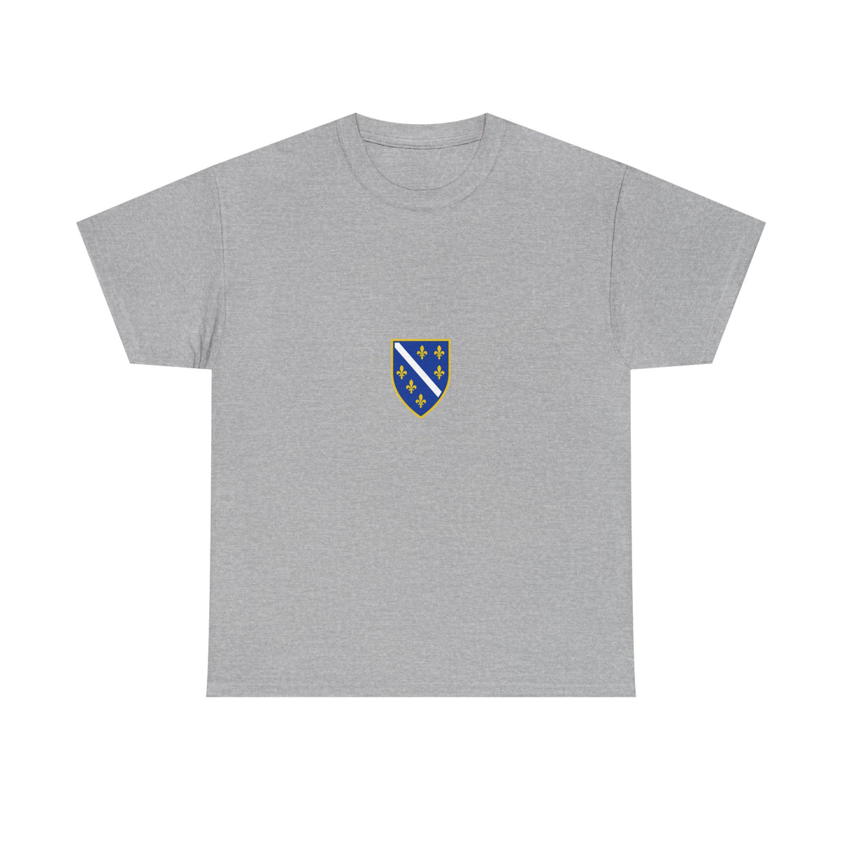 Bosnia Wappen Flagge Stolz Heimat Fußball fan Geschenkidee - Unisex T-Shirt