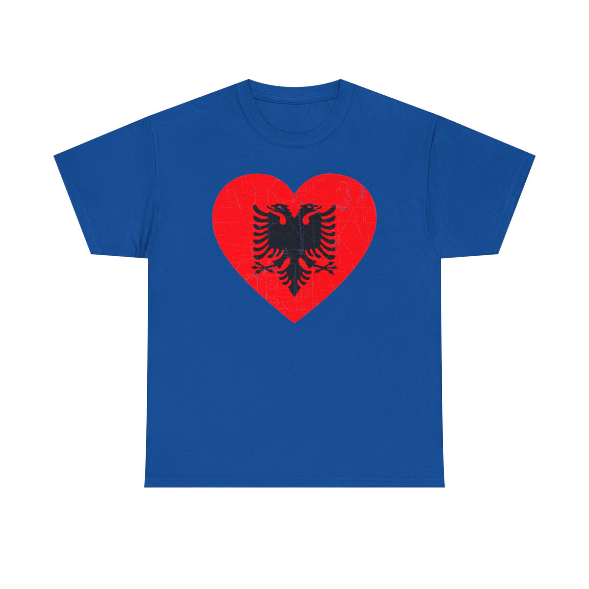 Albania Wappen Shqiptar Flagge Adler Fußball Fan Sport Unisex T Shirt