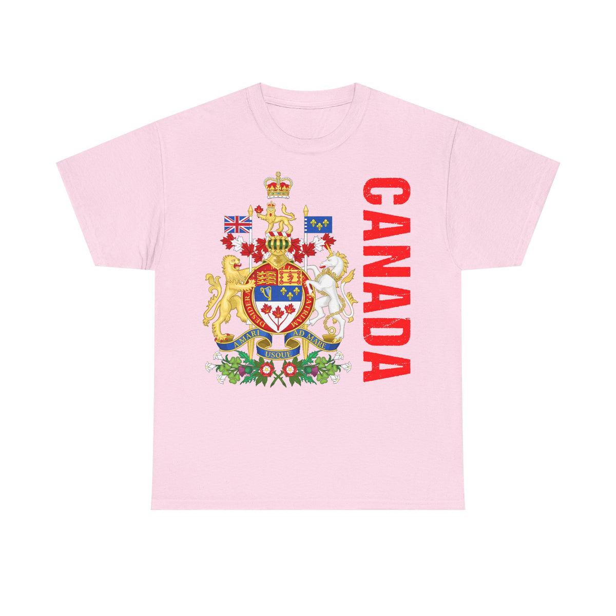 Canada Kanada Wappen Flagge Fan Sport Fußball Geschenkidee - Unisey T-Shirt