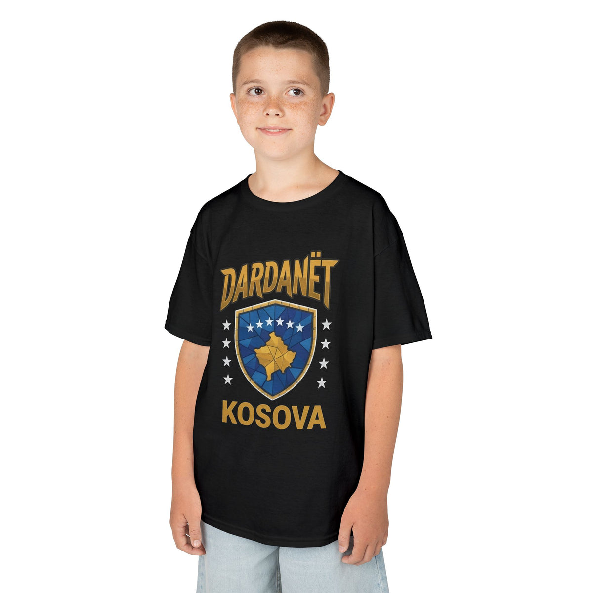 Kosova Dardanät Edel Wappen - Unisex Kinder & Jugendliche T-Shirt