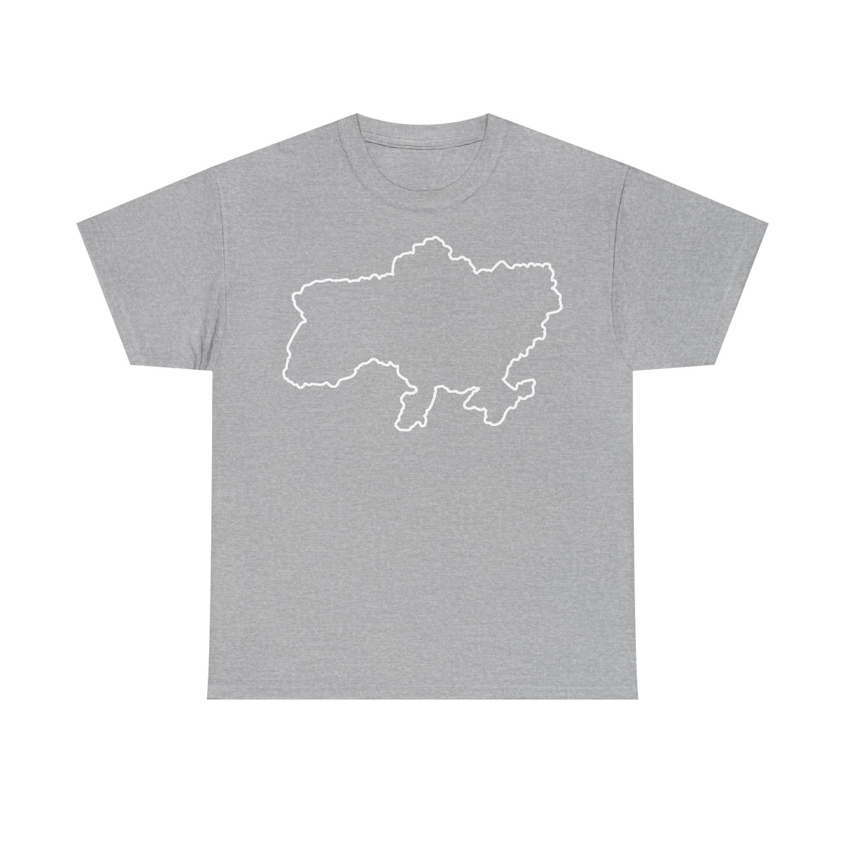 Bandera de Ucrania escudo idea de regalo afición al deporte moda vintage - Camiseta unisex