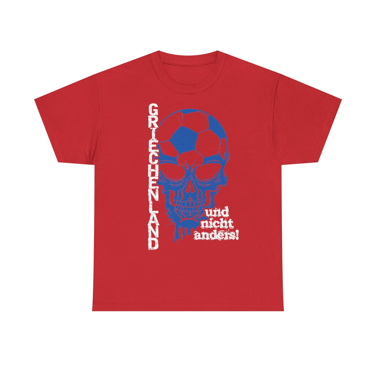 Grecia Grecia Bandera Escudo Patria Fútbol Deporte Aficionado Idea de regalo - Camiseta unisex