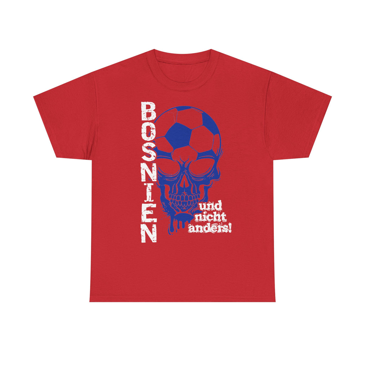 Bosnia Wappen Flagge Stolz Heimat Fußball fan Geschenkidee - Unisex T-Shirt