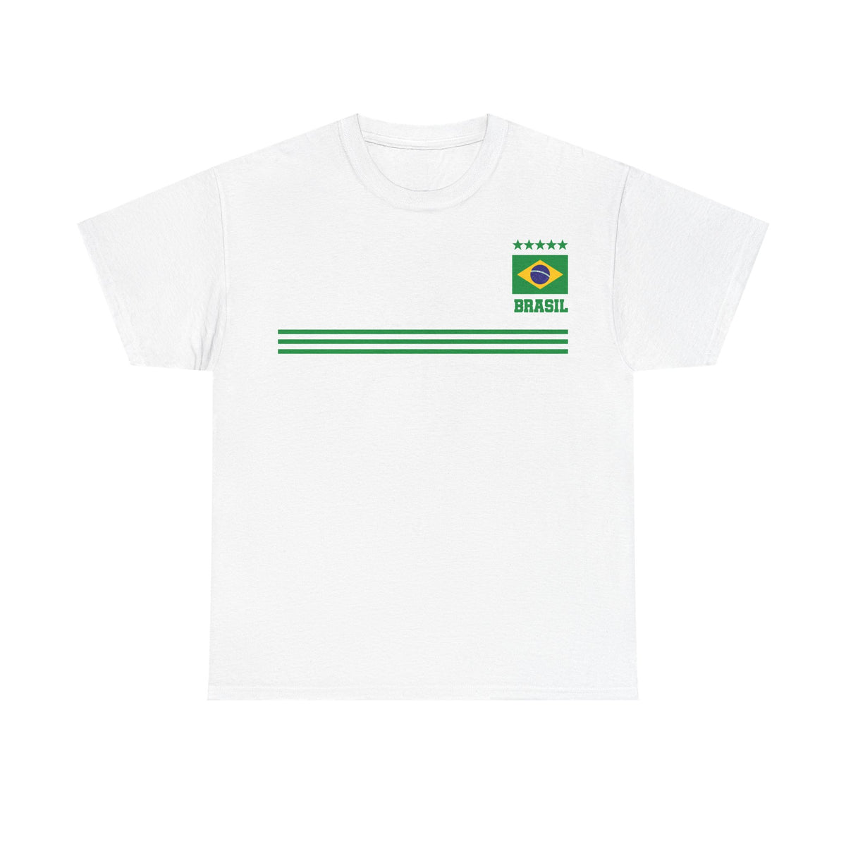 Brazil Brasilien Wappen Flagge Sport Fan Fußball Geschenkidee - Unisex T-Shirt