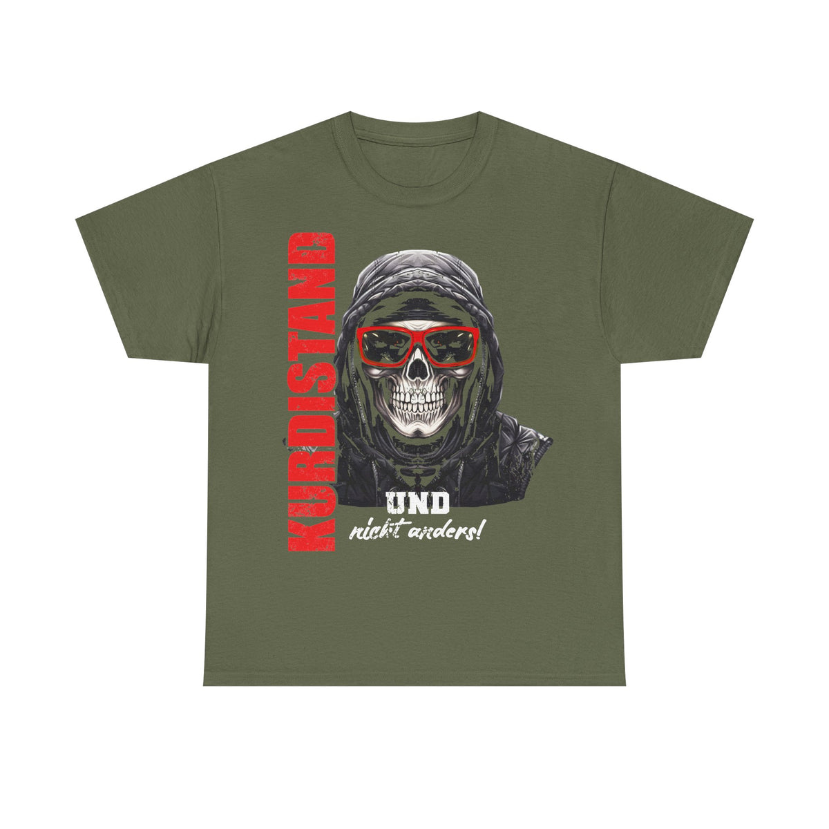Kurdistán Azadi Escudo Bandera Patria Newroz Regalo - Camiseta unisex
