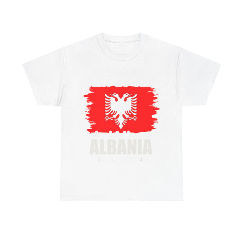 Albanie blason shqiponja drapeau albanais football fan sport T-shirt unisexe
