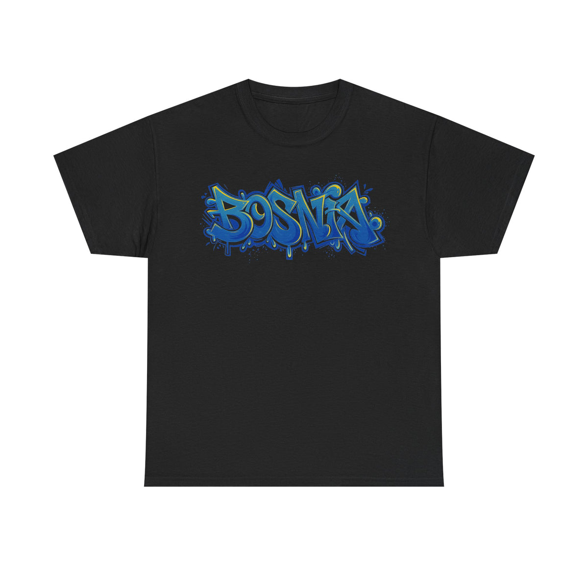 Bosnia escudo bandera orgullo patria aficionado al fútbol idea de regalo - Camiseta unisex