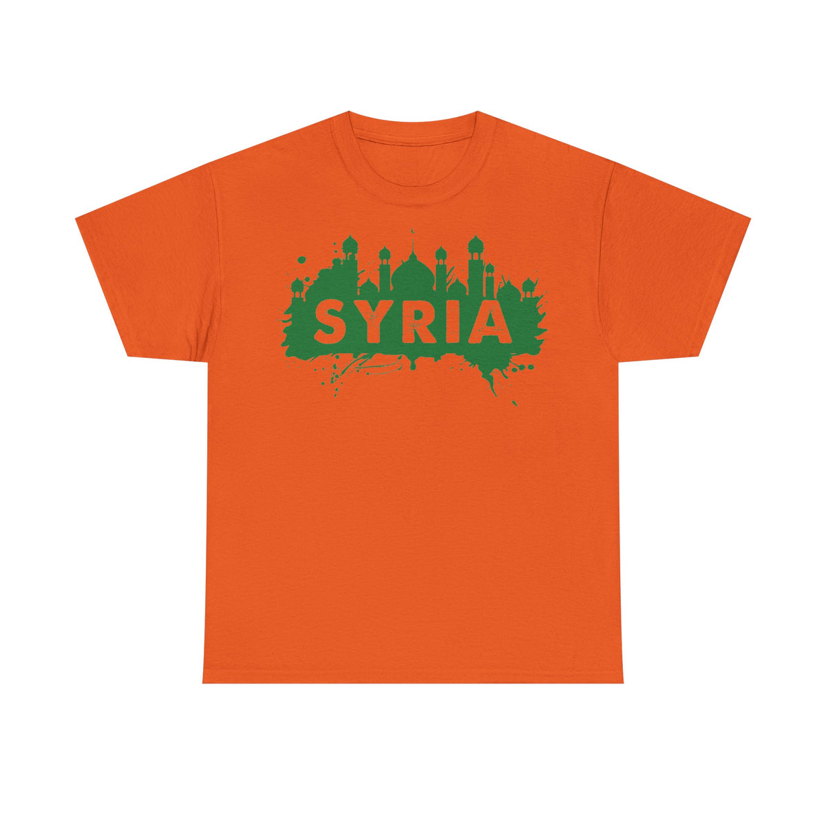 Syria Syrien Wappen Flagge Heimat Sport Fan Geschenkidee - Unisex T-Shirt