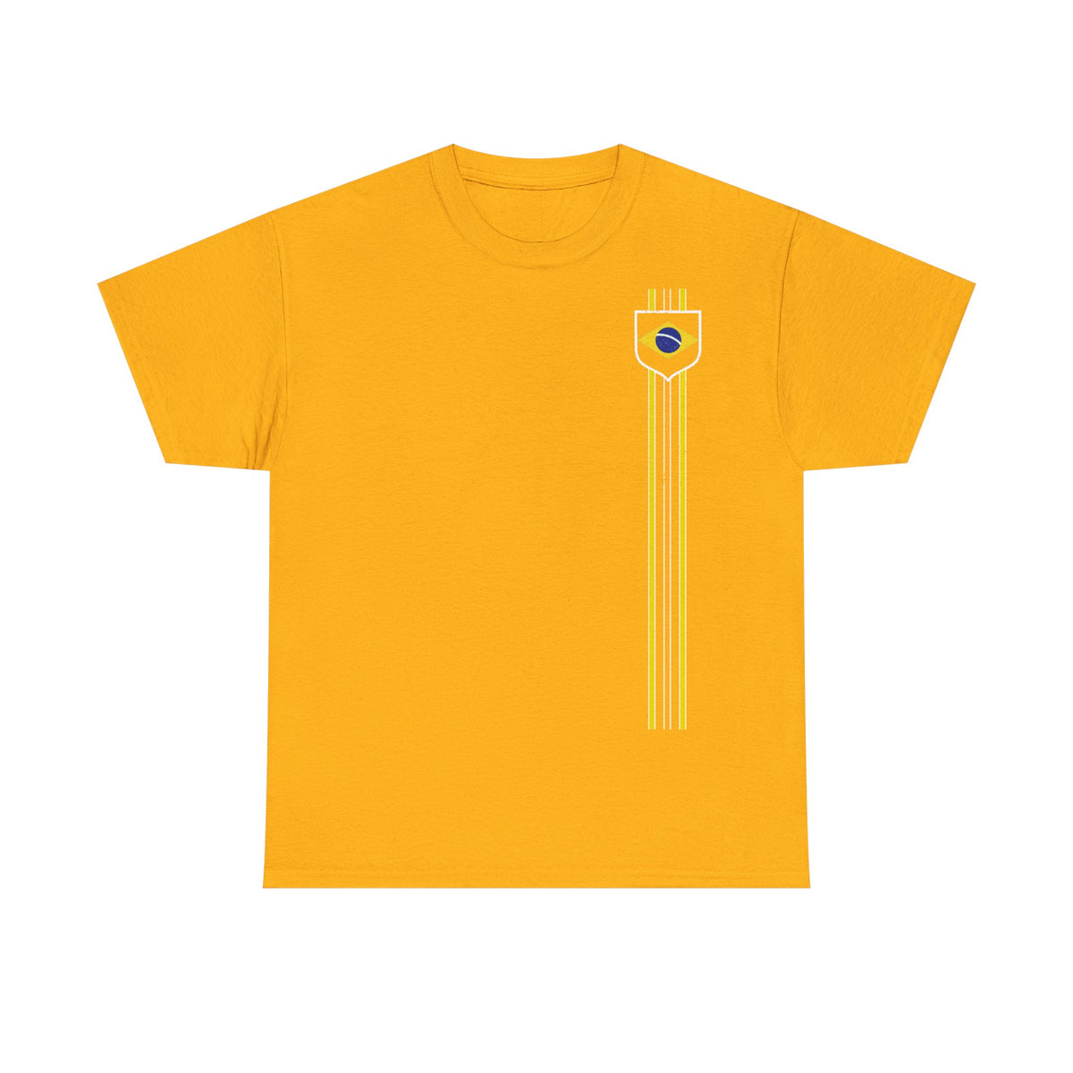 Brazil Brasilien Wappen Flagge Sport Fan Fußball Geschenkidee - Unisex T-Shirt
