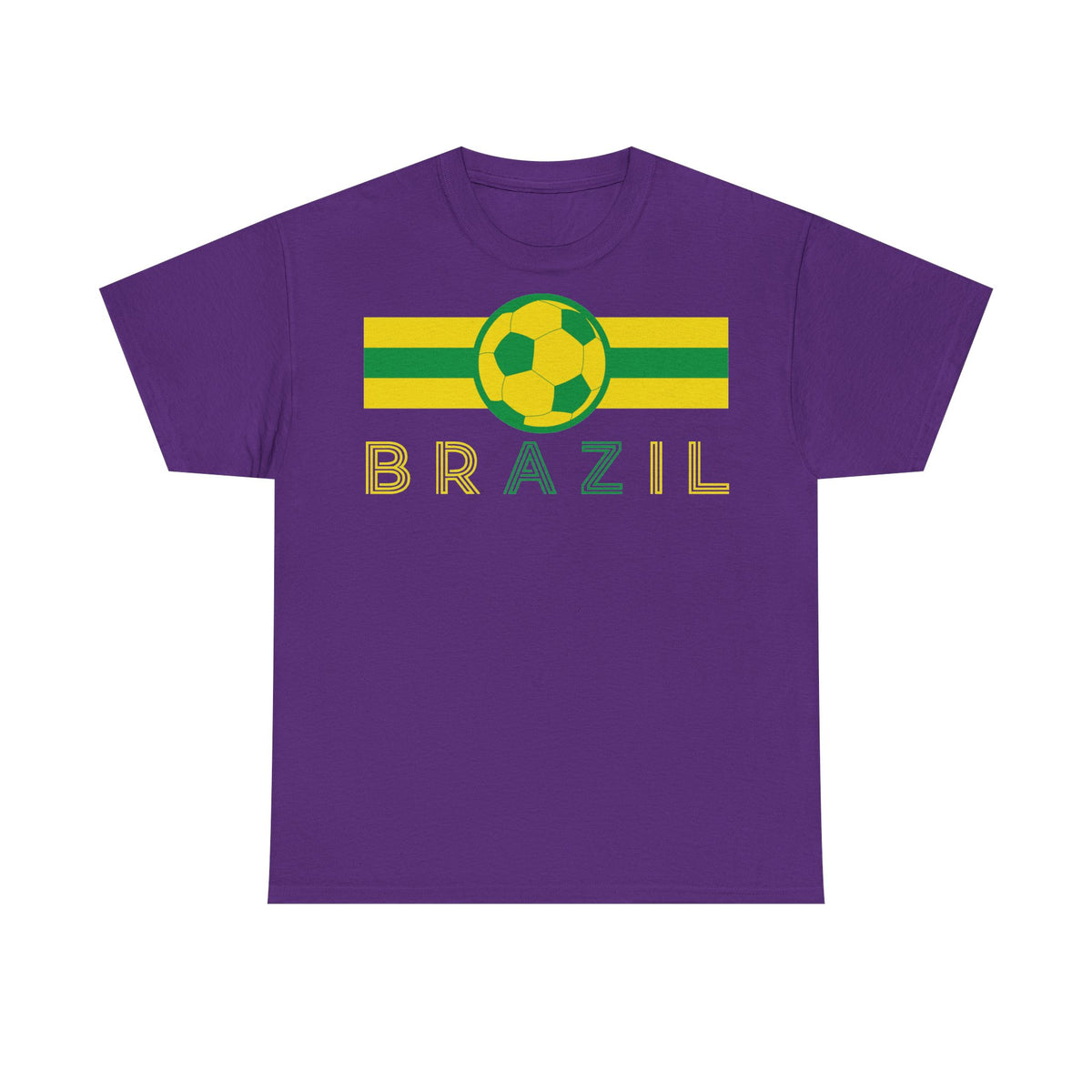 Brazil Brasilien Wappen Flagge Sport Fan Fußball Geschenkidee - Unisex T-Shirt