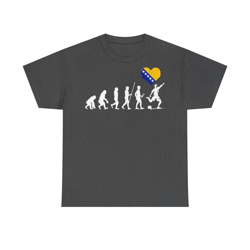 Bosnia Wappen Flagge Stolz Heimat Fußball fan Geschenkidee - Unisex T-Shirt