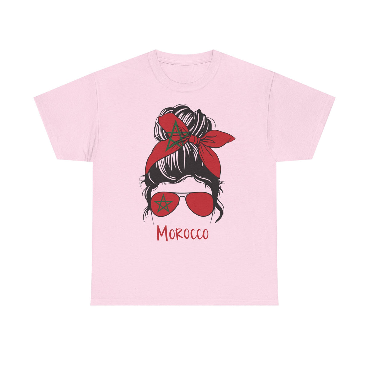 Marruecos Escudo Morocco Bandera Orgullo Fútbol Fan Deporte FIdea de regalo - Camiseta unisex