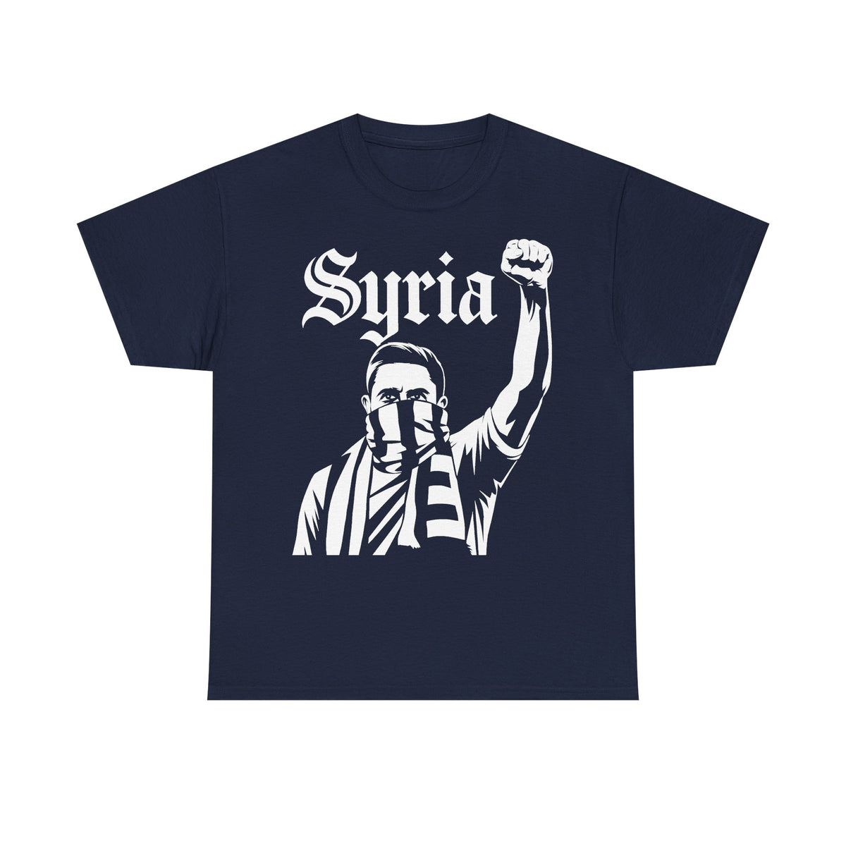 Syria Syrien Hooligan Wappen Flagge Heimat Sport Fußball Fan Geschenkidee - Unisex T-Shirt